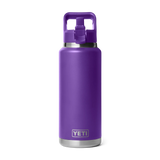 Yeti Rambler 36oz (1065ml) Straw Bottle - Pace Purple