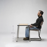 Snow Peak Folding Chair Wide - Grey — view 9