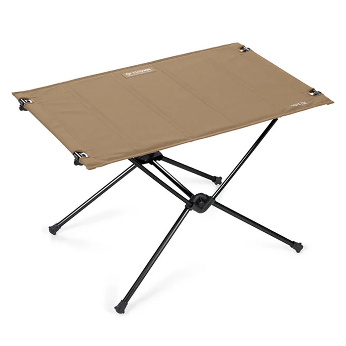 Helinox Table One Hard Top - Tan Black Frame Details 1