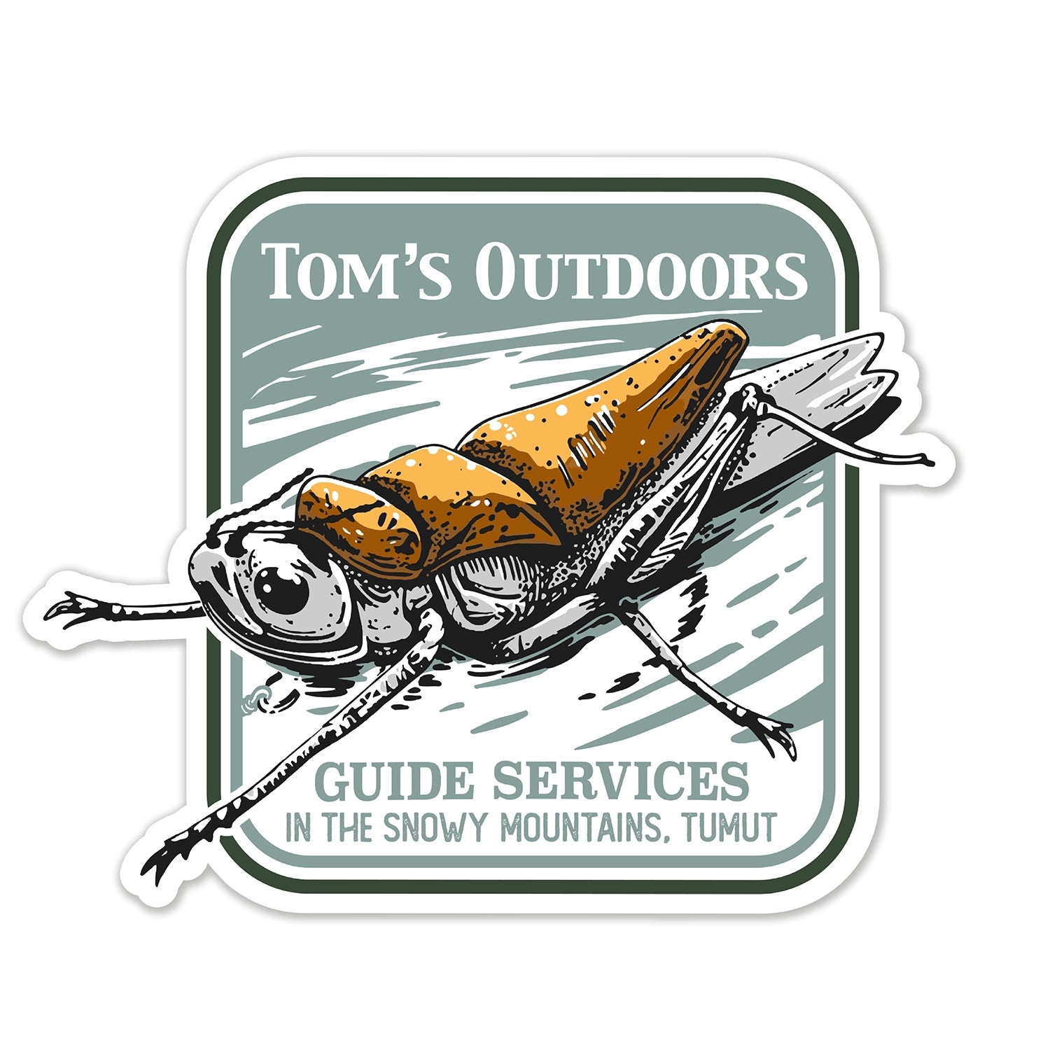 Tom's Outdoors Stickers — view 2