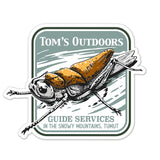 Tom's Outdoors Stickers — view 2