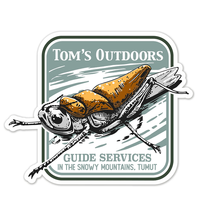 Tom's Outdoors Stickers