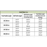Aqua Bound Aerial Major Carbon Versa-Lok Straightshaft 4pc Details 6