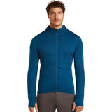 Icebreaker Men's Merino 200 RealFleece Descender Long Sleeve Zip Hoodie — view 6