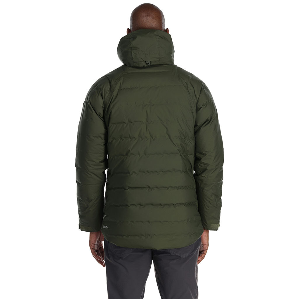 Rab Men's Valiance Jacket army model back