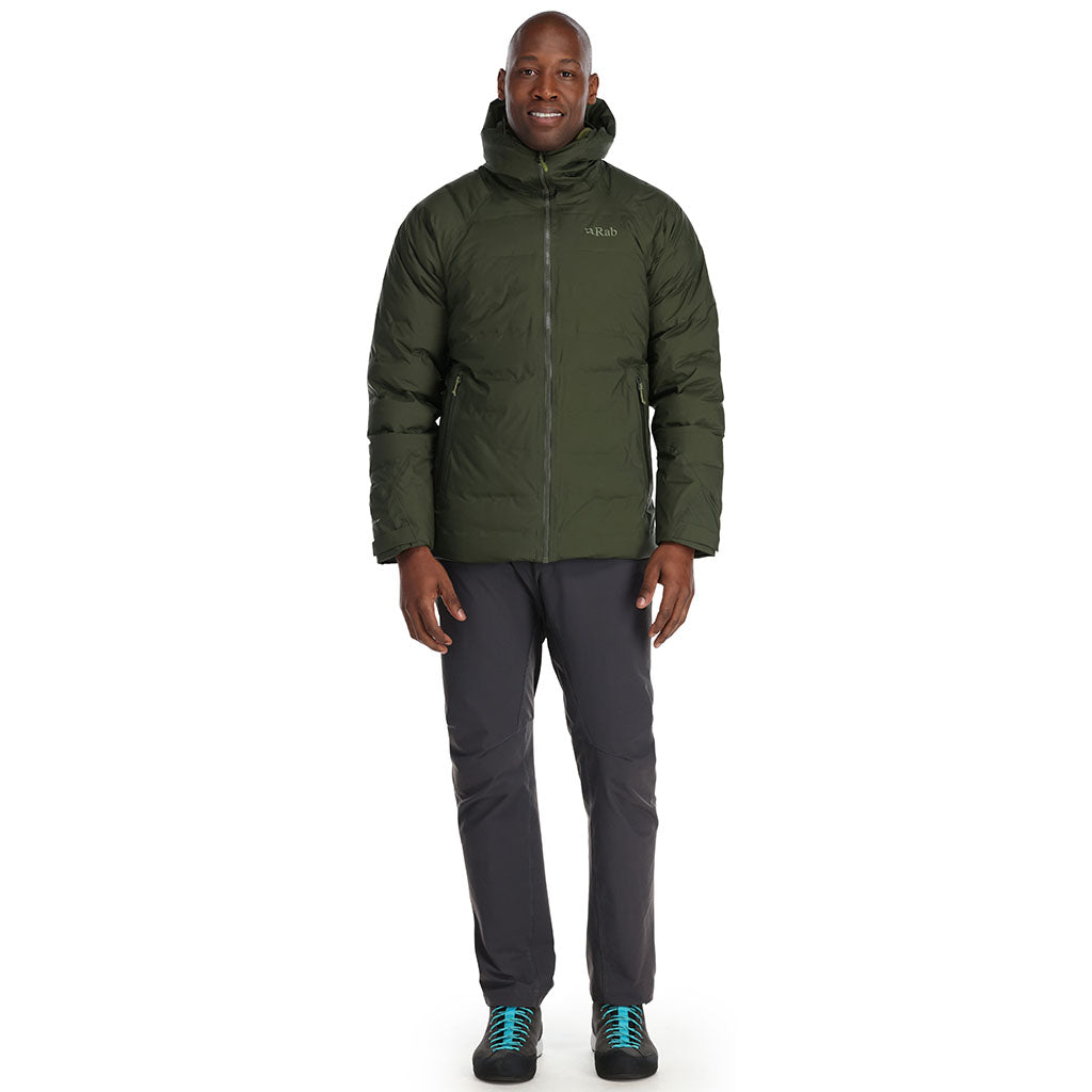 Rab Men's Valiance Jacket army model full