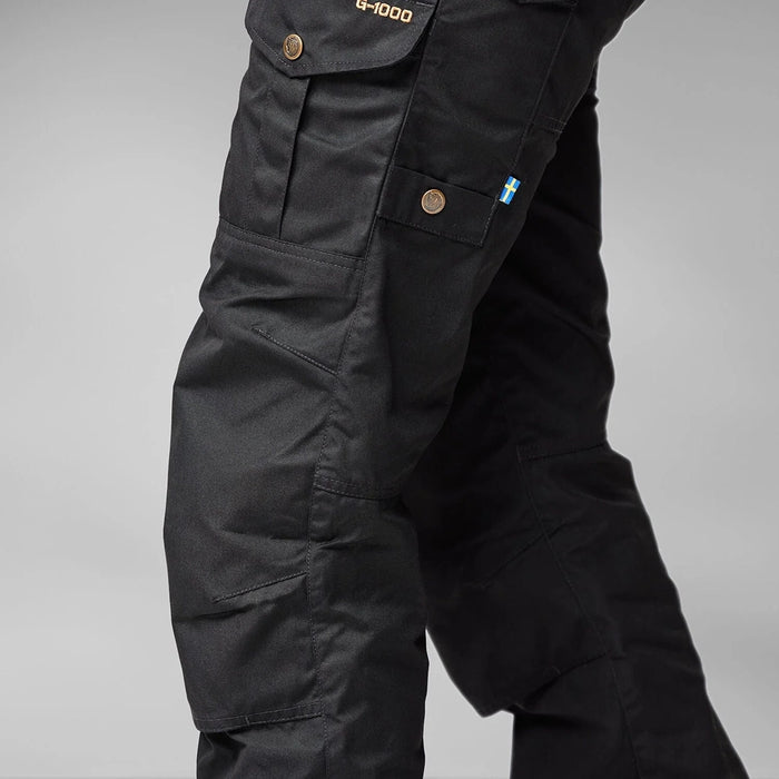 Fjallraven Women's Vidda Pro Trousers Black Details 4