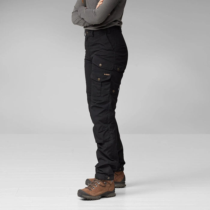 Fjallraven Women's Vidda Pro Trousers Black Details 3