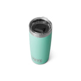 Yeti Rambler 10oz Tumbler with Magslider Lid - Seafoam Detail 1