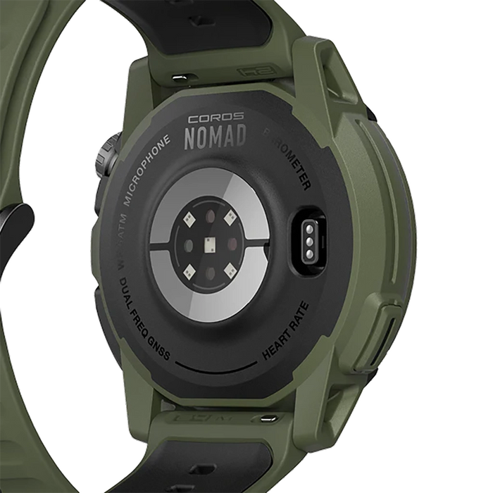 Coros Nomad GPS Adventure Watch - Green Details 2