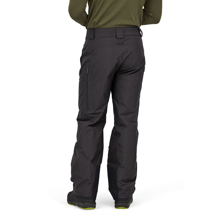 Patagonia Men's Insulated Powder Town Pants BLK model back