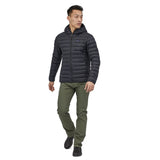Patagonia Men's Down Sweater Hoody BLK model full