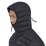 Patagonia Men's Down Sweater Hoody BLK hood