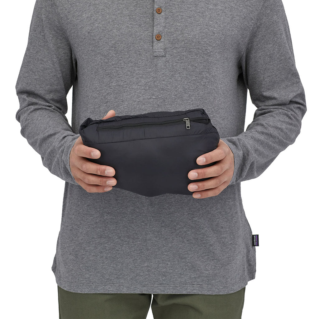 Patagonia Men's Down Sweater Hoody BLK packed