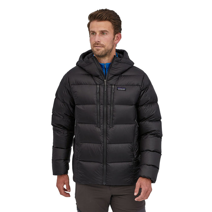 Patagonia Men's Fitz Roy Down Hoody BOB model front