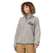 Patagonia Women's Lightweight Synch Snap-T Fleece Pullover OLGN Detail 1