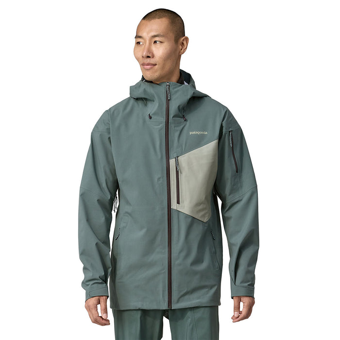 Patagonia Men's SnowDrifter Jacket NUVG model front