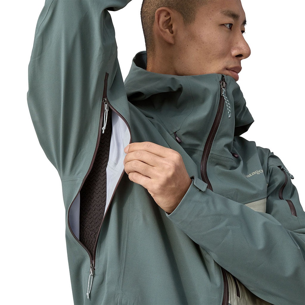 Patagonia Men's SnowDrifter Jacket NUVG detail 4
