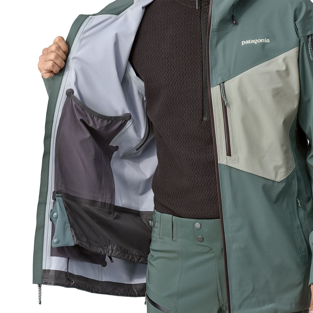 Patagonia Men's SnowDrifter Jacket NUVG detail 5