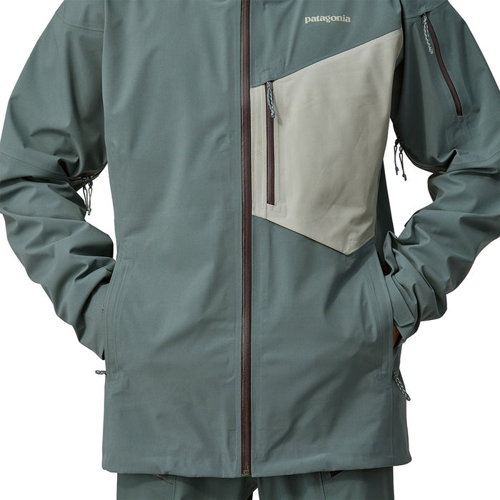 Patagonia Men's SnowDrifter Jacket NUVG detail 1