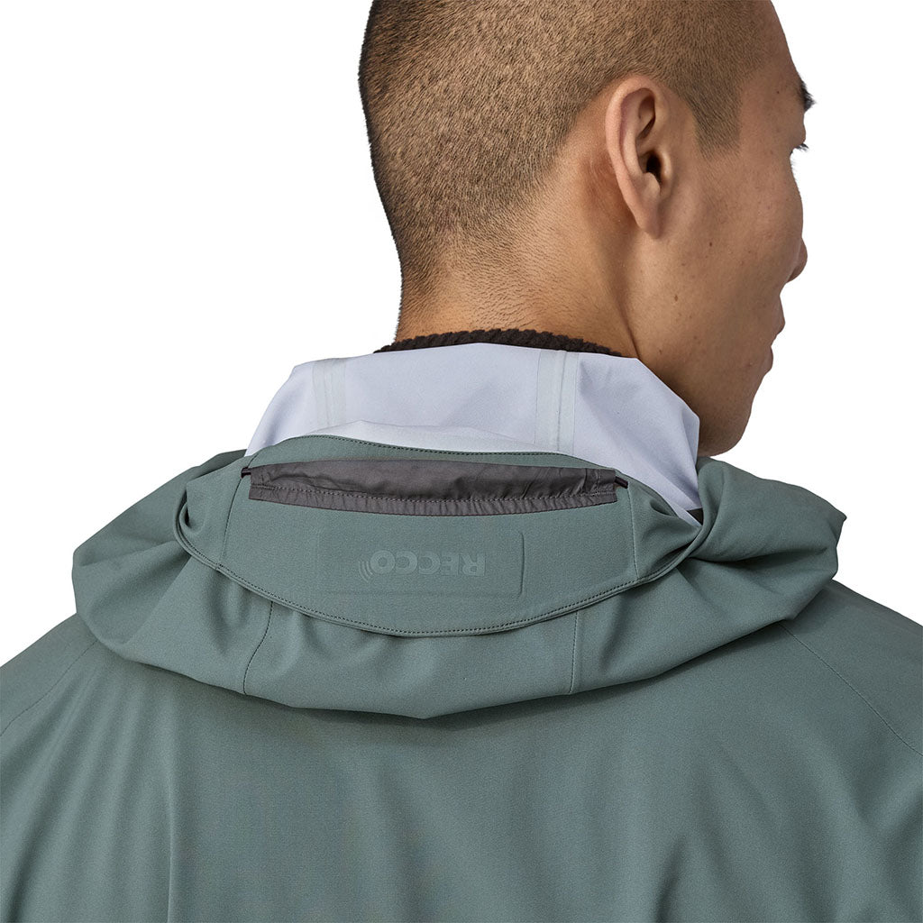 Patagonia Men's SnowDrifter Jacket NUVG detail 3