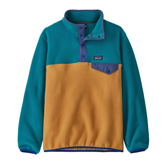 Patagonia Kids' LW Synch Snap-T Pull-Over DMGO hero