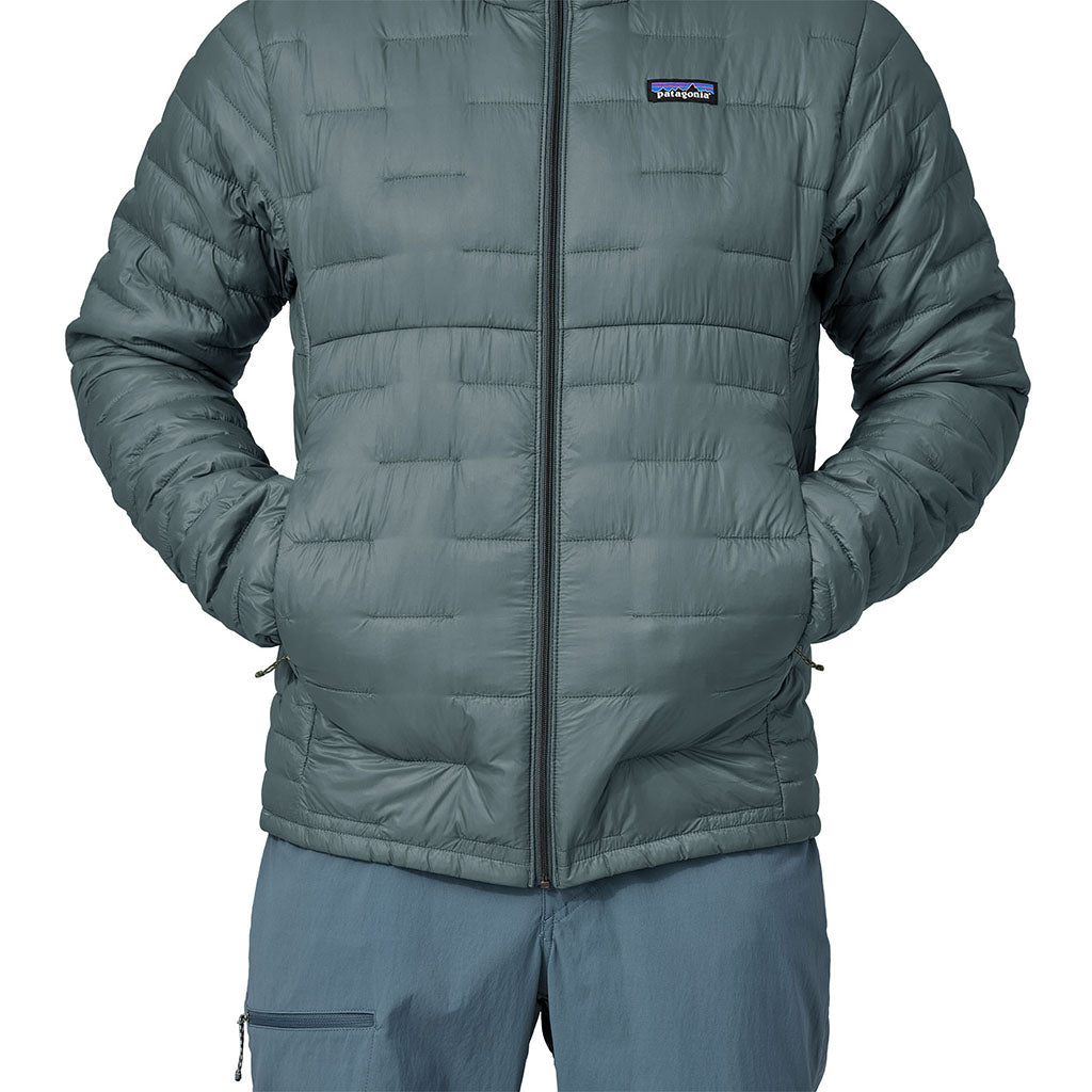 Patagonia Men's Micro Puff Hoody NUVG detail 4