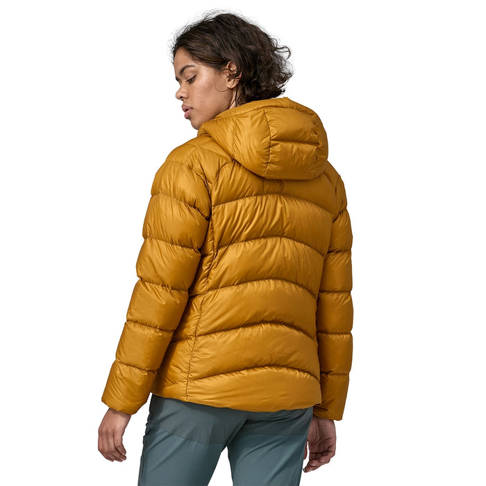 Patagonia Women's Fitz Roy Down Hoody - Cosmic Gold Back