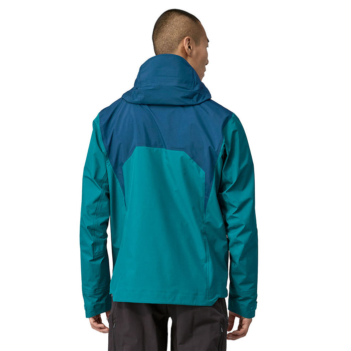 Patagonia Men's Super Free Alpine Jacket BLYB model back