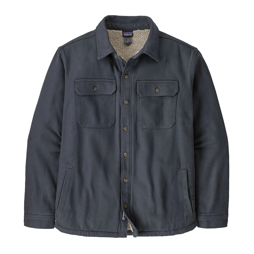 Patagonia Men's Pile Lined Fjord Loft Shirt Jacket