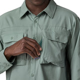 Patagonia Men's Long Sleeve Self Guided Sun Shirt pocket detail