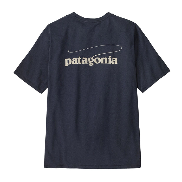 Patagonia Men's Casting Logo Responsibili-Tee - 37811_SMDB Back