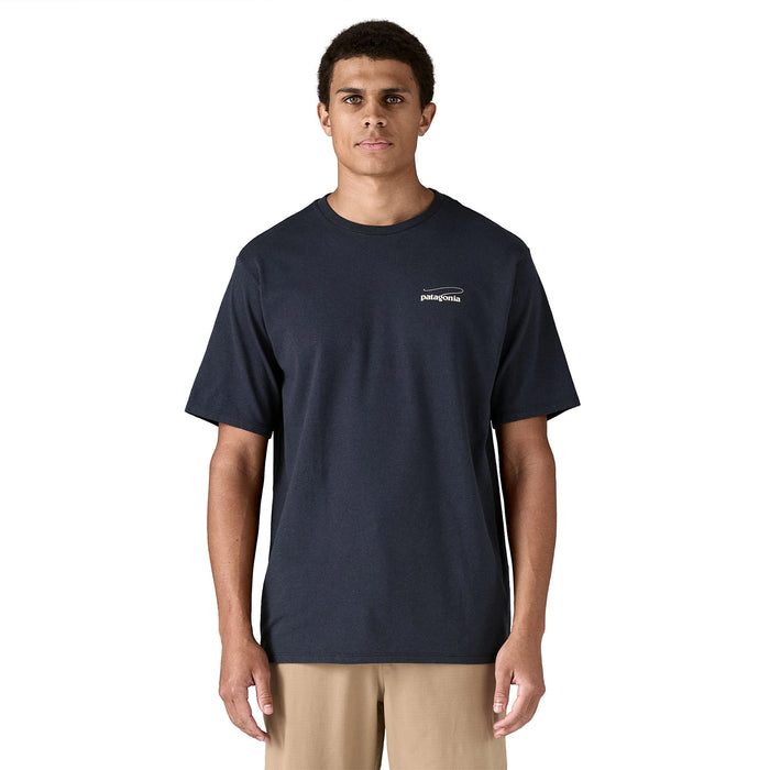 Patagonia Men's Casting Logo Responsibili-Tee - Canopy Green — view 2