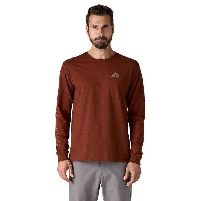 Patagonia Men's Long Sleeve Driftways Organic T-Shirt — view 3