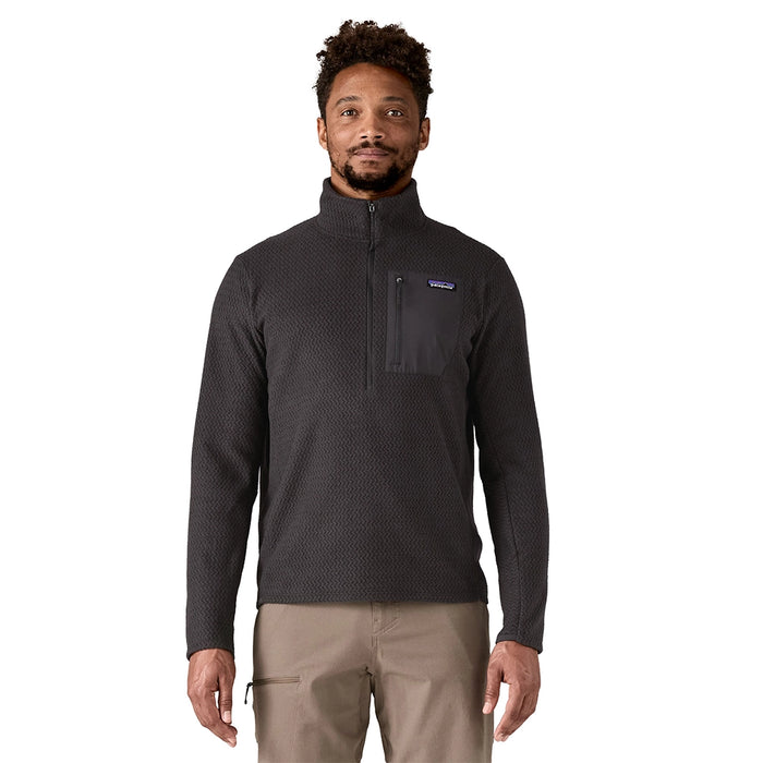 Patagonia Men's R1 Air Zip Neck - 40246_BLK Details 1