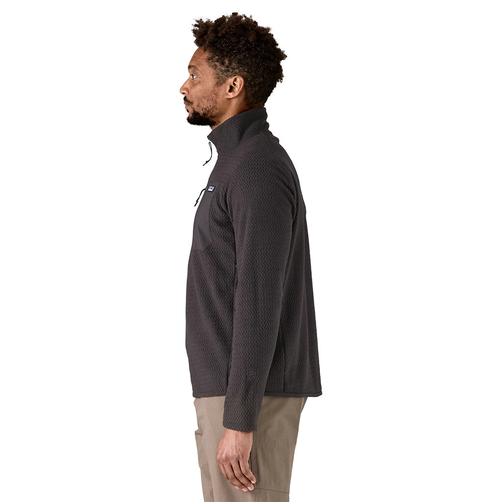 Patagonia Men's R1 Air Zip Neck - 40246_BLK Details 2