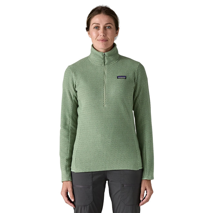 Patagonia Women's R1 Air Zip Neck - 40251_ELGR Details 1