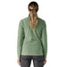 Patagonia Women's R1 Air Zip Neck - 40251_ELGR Details 3