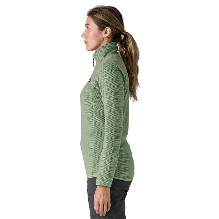 Patagonia Women's R1 Air Zip Neck - 40251_ELGR Details 2
