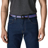Patagonia Friction Belt - Fitz Roy Belt: Black