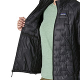 Patagonia Women's Micro Puff Jacket - Black — view 8
