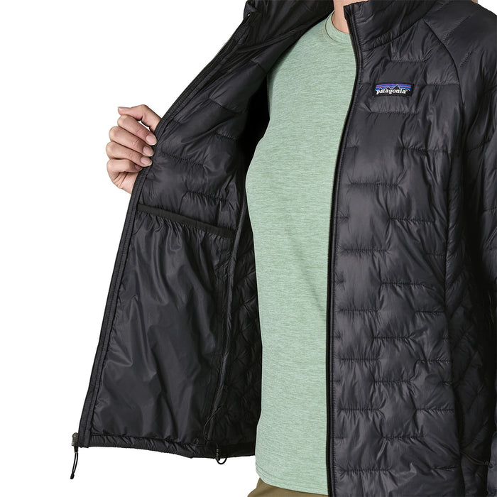 Patagonia Women's Micro Puff Jacket - Black — view 8