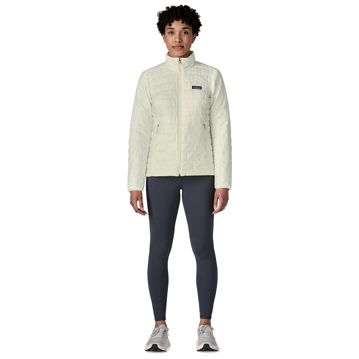 Patagonia Women's Nano Puff Jacket - Birch White — view 5