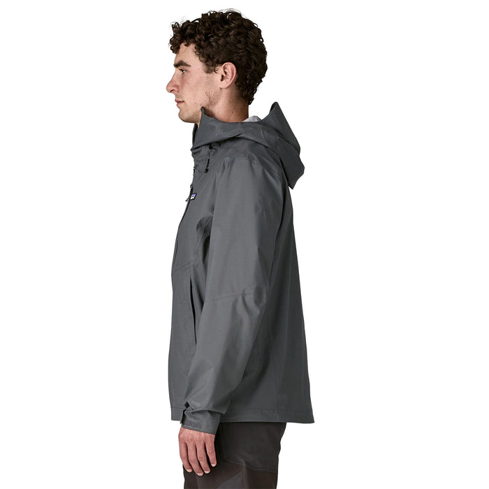 Patagonia Men's Granite Crest Rain Jacket - Forge Grey w/Black — view 4