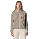 Patagonia Women's Synchilla Jacket - Oatmeal Heather w/Pink Frost — view 2