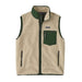 Patagonia Men's Classic Retro-X Vest - Dark Natural w/Treeline Green