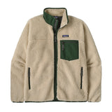 Patagonia Men's Classic Retro-X Jacket - Dark Natural w/Treeline Green