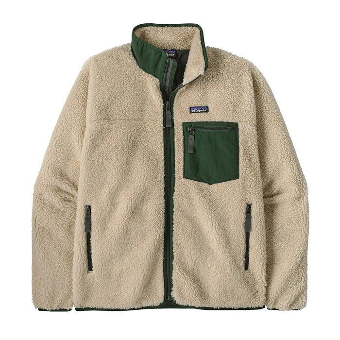 Patagonia Men's Classic Retro-X Jacket - Dark Natural w/Treeline Green