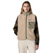 Patagonia Women's Classic Retro-X Vest - Dark Natural w/River Rock Green — view 2