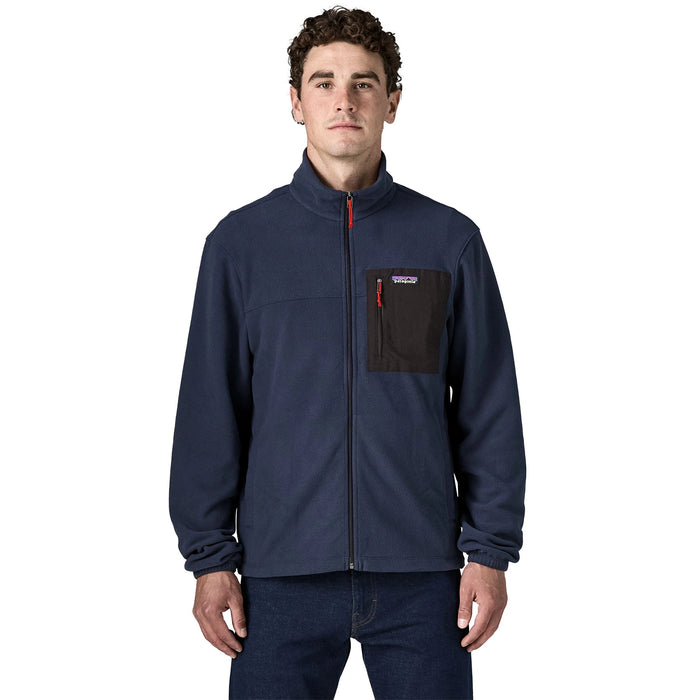 Patagonia Men's Micro D Patch Pocket Jacket - Cinnamon Brown — view 2